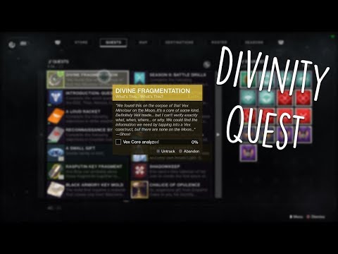 HOW TO START: DIVINITY QUEST l Destiny 2 Shadowkeep