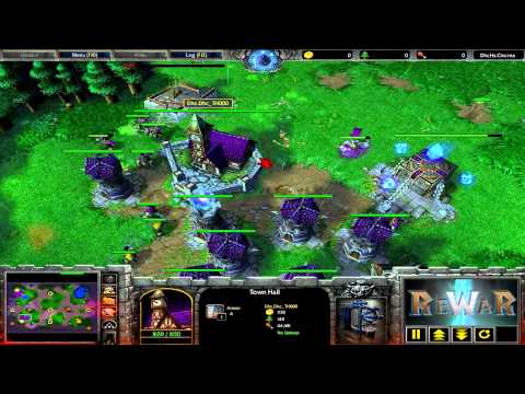 TCWFZ (UD) vs Dhc.Dhc_TH000 (HU) - Game 3 - WarCraft 3 gameplay - RN291