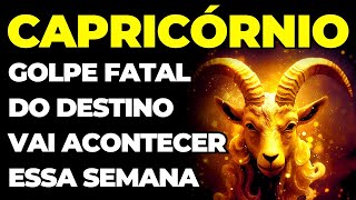 CAPRICÓRNIO: 😢 VIRADA FATAL DO DESTINO VAI ACONTECER | É CHOCANTE E INEVITÁVEL | O DESFECHO É CRUEL