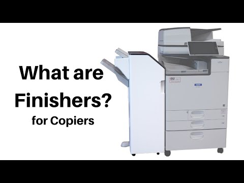YouTube video about: What is an inner finisher on a copier?