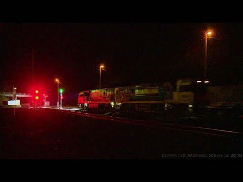 MP5 Container Train Late At Night - PoathTV