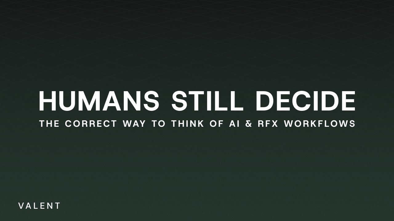 AI for RFPs: Built to Support Teams, Not Replace Them