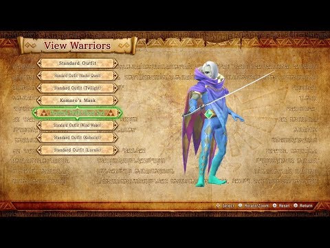 Hyrule Warriors: Definitive Edition - Demon Lord Ghirahim Costumes, Weapons, and Special Moves