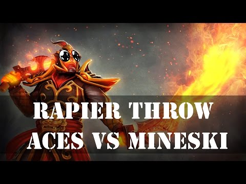 Ember Rapier Throw - Try to have mega creep huh? - Aces vs Mineski Dota 2
