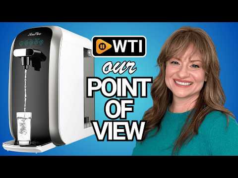SimPure Y7P-BW UV Countertop Reverse Osmosis Water Filter - WTI product video review