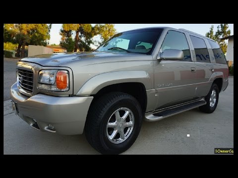 2000 Cadillac Escalade GM SUV Review Yukon Tahoe Video Exterior