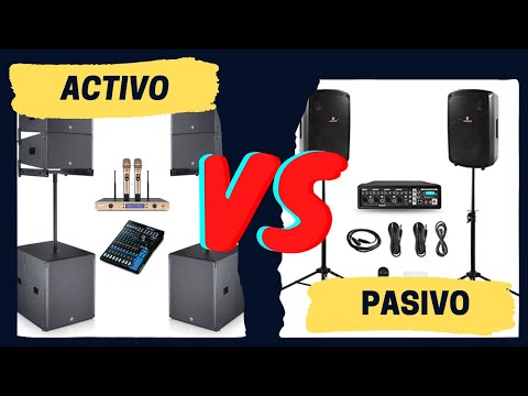 Que sistema de SONIDO me compro ACTIVO o PASIVO? Que te conviene mas?? Te lo explico!!!