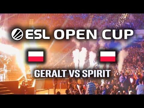 HIT! Geralt VS Spirit PvT ESL Open Cup #194 Europe polski komentarz
