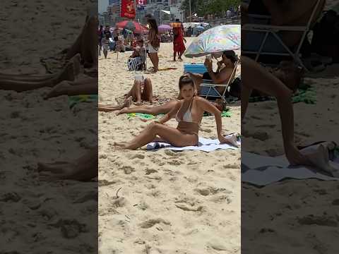 Ipanema Beach Brazil 🌴 #shorts #shortvideo #shortsfeed #brazilian #praia