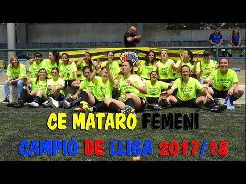 CD Fontsanta Fatjó vs CE Mataró - resum del partit i celebració del TITOL DE LLIGA