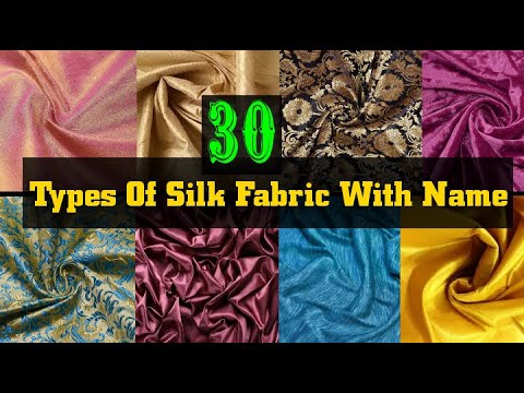 30 Types Of Silk Fabric With Name || silk fabric types || silk dress material guide