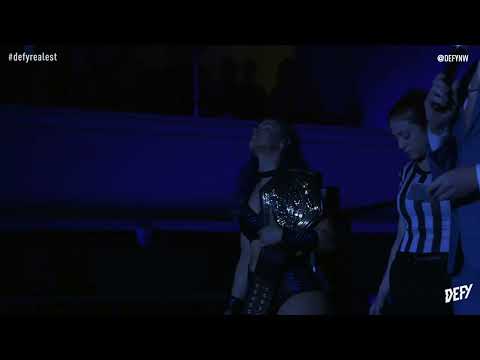 DEFY | THE REALEST | Vert Vixen (C) vs Miyu Yamashita Ring Entrance