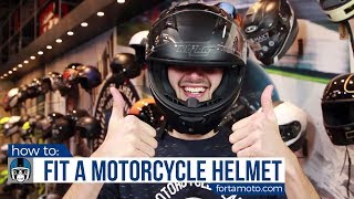 Motorcycle Helmet Size Guide | FortaMoto.com