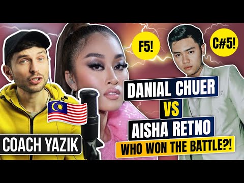 YAZIK reacts to SEPARUH AKHIR - Danial Chuer VS Aisha Retno