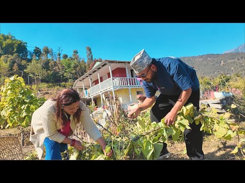 Family Time at the Farm ❤️ | Nepali Village Life | Methang Farm