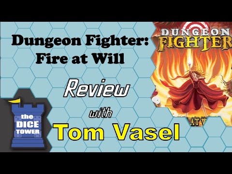 Dice Tower Reviews: Dungeon Fighter: Fire at Will