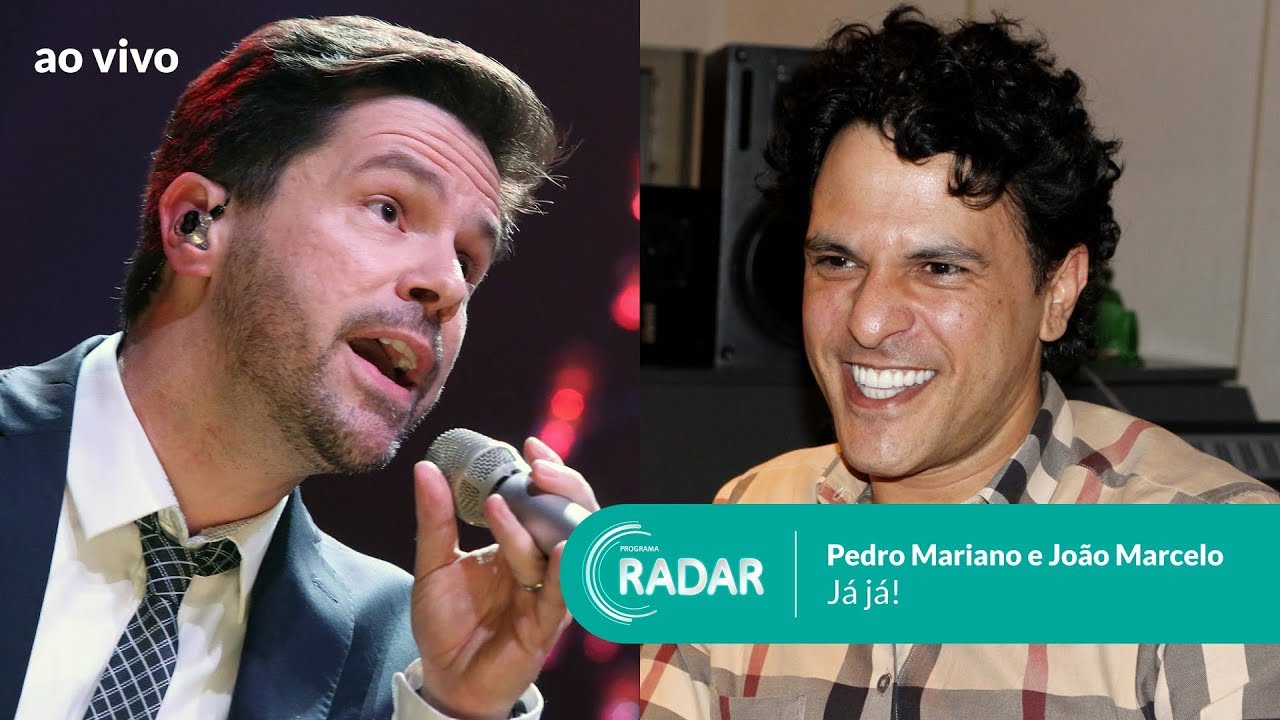 Pedro Mariano e João Marcello Bôscoli no Programa Radar | NOVABRASIL FM