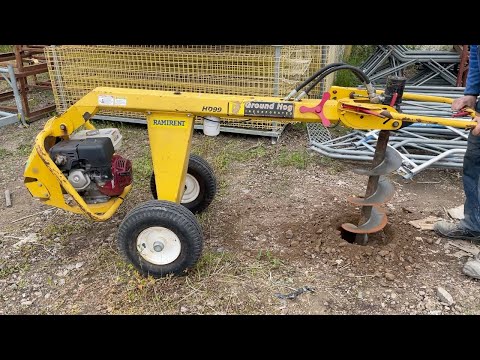 Köp Jordborr hydralisk Ground Hog HD99 på Klaravik