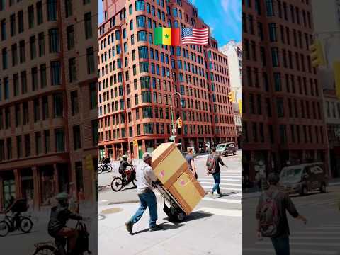 a la découverte de l'Amérique 😍🇸🇳 xol leen rk gayi