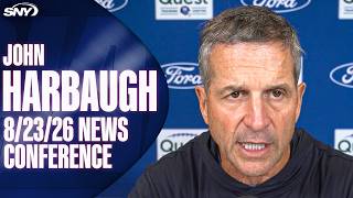 John Harbaugh on Giants' roster cut-down's to come following second preseason game
