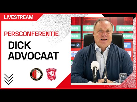 Terugkijken | Persconferentie Dick Advocaat voor Feyenoord - FC Twente
