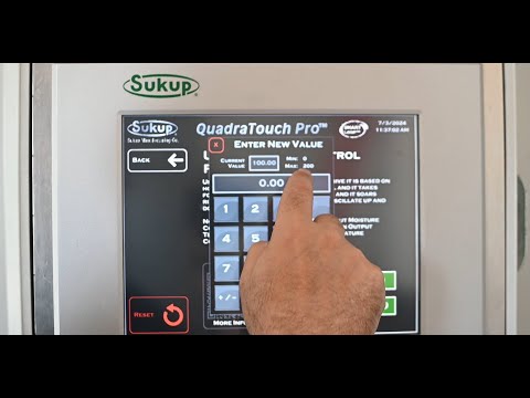 How to Operate a Tower Dryer with V4.0+ Software for Quadratouch Pro and 4-Point Grain Temp Sensing