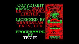 Amstrad CPC Longplay - Scramble Spirits (1990)