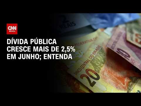 Dívida pública federal cresce 2,61% em junho e chega a R$ 9,26 tri; veja análise | CNN PRIME TIME