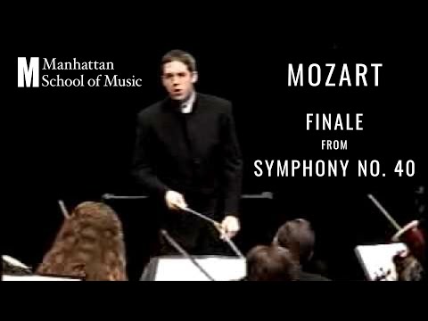 Brett Mitchell conducts the Finale (Allegro assai) of Mozart's Symphony No. 40