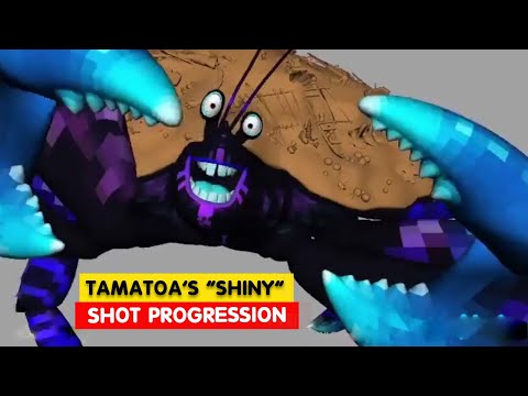 Moana | Tamatoa’s “Shiny” Shot Progression | Animation Breakdowns | 3D Animation Internships