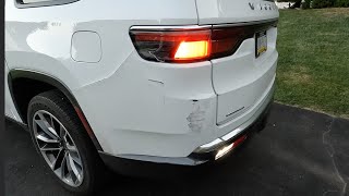 Hit while parked our Blackvue dashcam helped catch the person responsible!