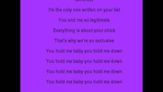 Danity Kane - Hold Me Down (Lyrics)
