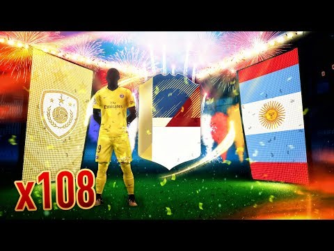 FIFA 18: ZWEI GARANTIERTE ICONS & 124 INFORMS IN PACKS! FUT CHAMPIONS MONTHLY REWARDS!!!