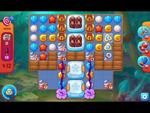 Fishdom Challenge Level 10416 (with Double Lightning Boosters) @choraelmin