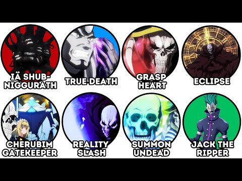 Every SSS-TIER Spell of Ainz Ooal Gown in Overlord Explained in 30 Minutes