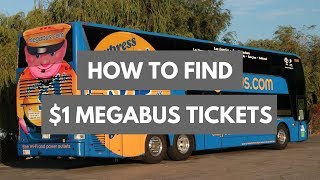 How To Find $1 MEGABUS Tickets