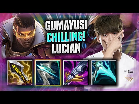 GUMAYUSI CHILLING WITH LUCIAN IN KR SOLOQ! - T1 Gumayusi Plays Lucian ADC vs Jinx!