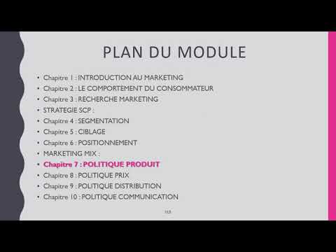 Marketing TSGE Chapitre 1 Introduction au Marketing