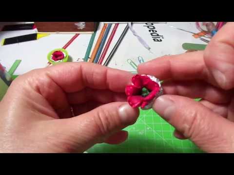 Tutorial / Orecchini con Papaveri rossi / Fimo/  Polymer clay/ Poppy Flower