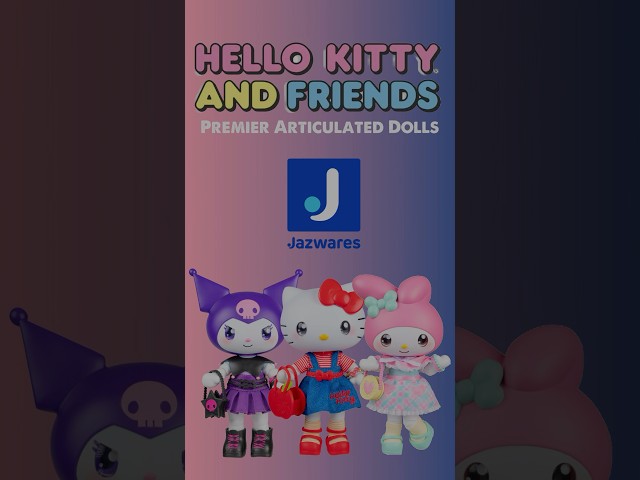Vídeo relacionado con Jazwares Hello Kitty and Friends Series 2, Pompompurin - Peluche Punks de 8 pulgadas, exclusivo de Amazon, producto oficial de Sanrio a partir de 6 años