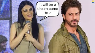 Fangirl Radhika Madan shares her Desire to work with Shah Rukh Khan 😍