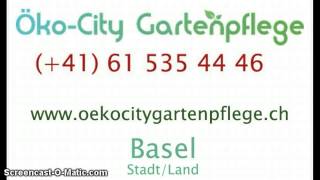 preview picture of video 'Gartenpflege Basel   Oeko City'
