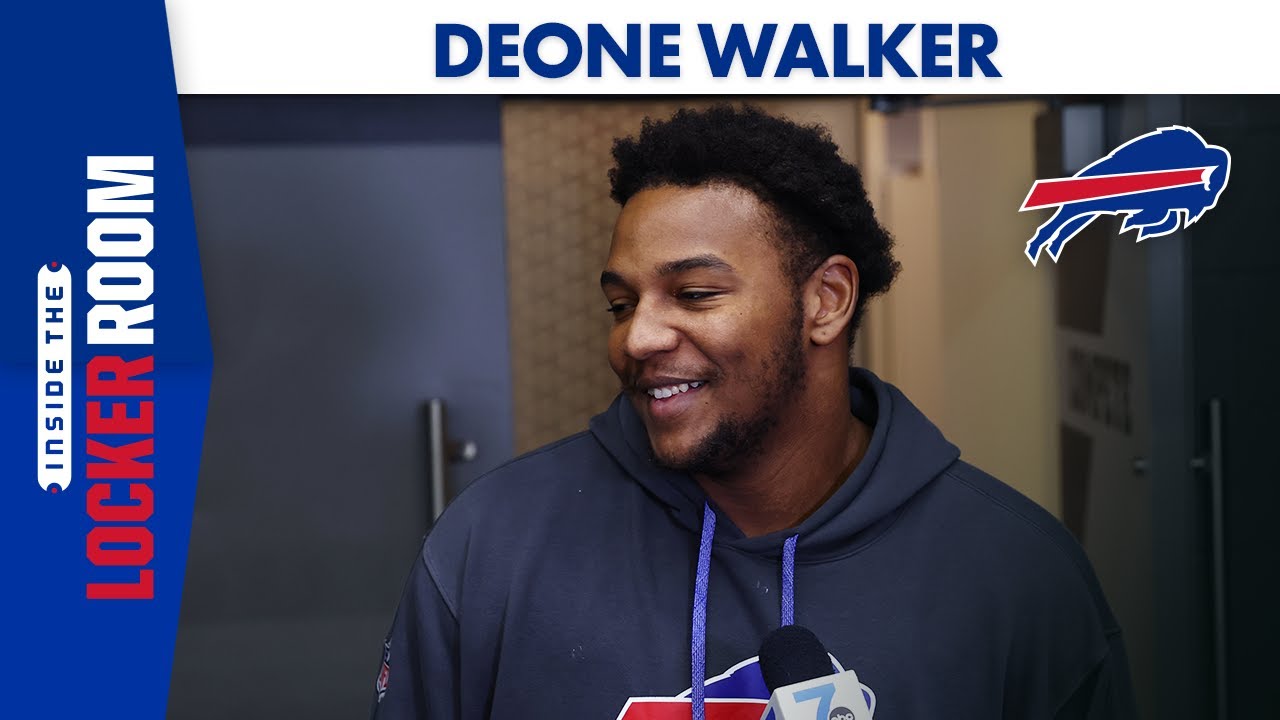 Deone Walker Reflects on his Rookie Season | Buffalo Bills