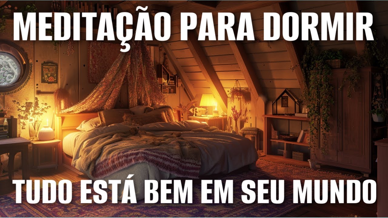 MEDITAÇÃO PARA DORMIR: TUDO ESTÁ BEM EM SEU MUNDO (VENÇA SEUS MEDOS E SUAS CRENÇAS LIMITANTES)