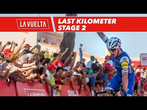 Last kilometer - Stage 2 - La Vuelta 2017