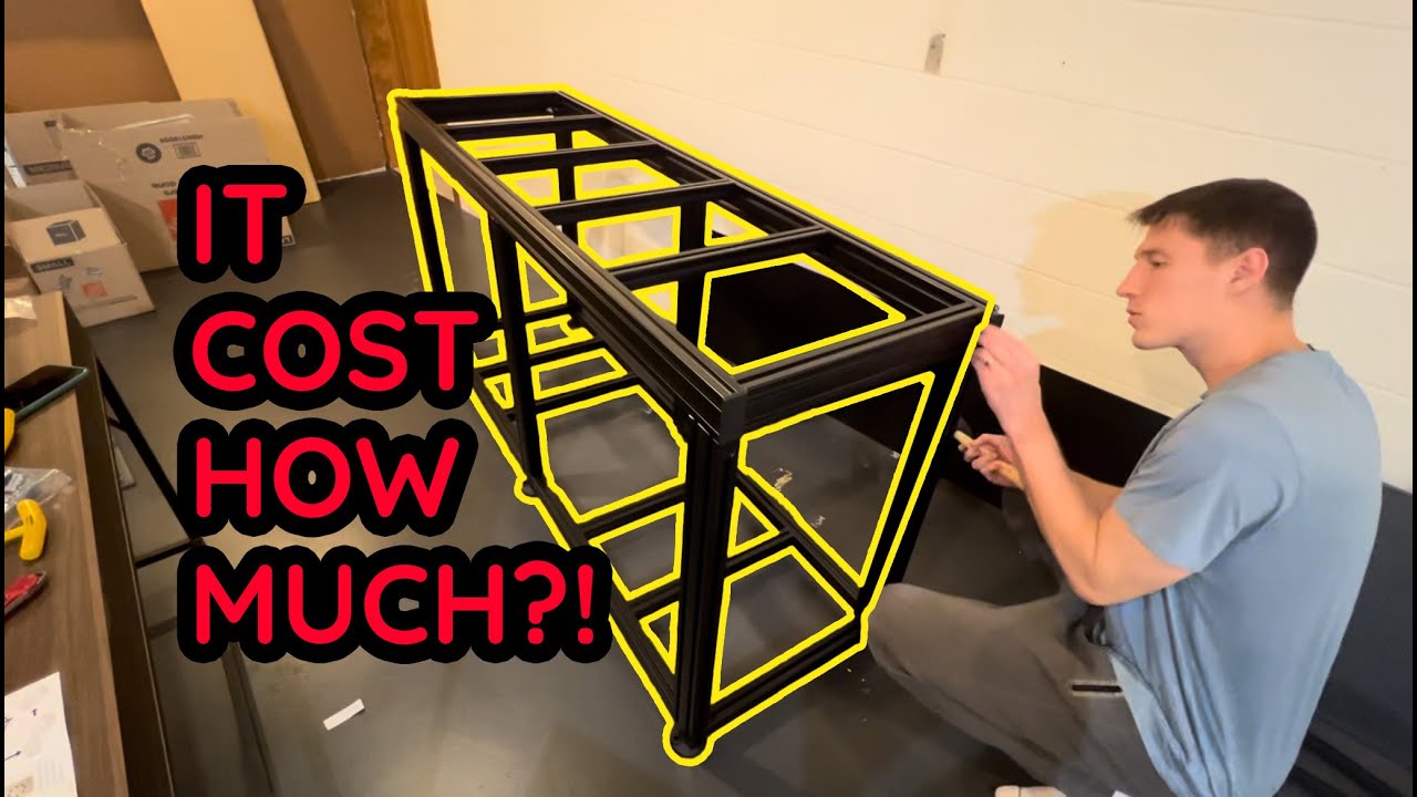 Custom Reef Tank Stand Cost Breakdown: What This Aluminum Build Gets Right
