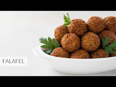 FALAFEL | How to Make Crispy Baked Falafel
