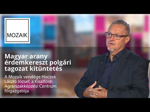 Mozaik – 2026.09.03.– Magyar Arany Érdemkereszt kitüntetés – vendég: Hoczek László József