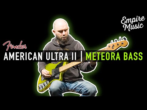 Бас-гитара FENDER AMERICAN ULTRA II METEORA BASS MN SOLAR FLARE - фото 2 - id-p2745983584