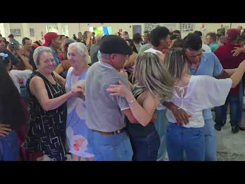 Final de matine no clube Alegria de Viver de Guaraniaçu no Paraná(com marcos e margarida)